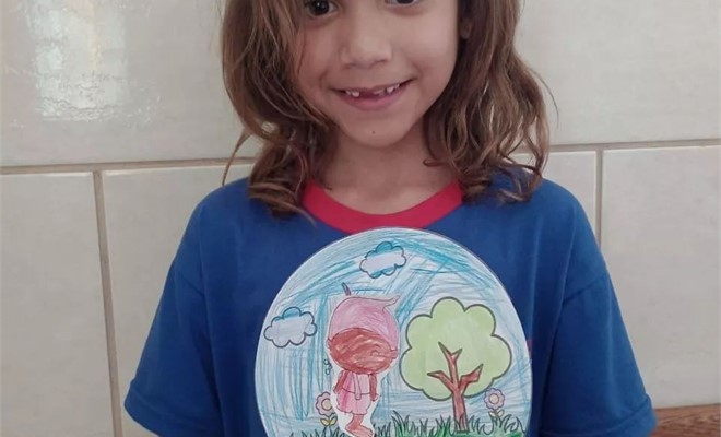 Semana do folclore - 1� B