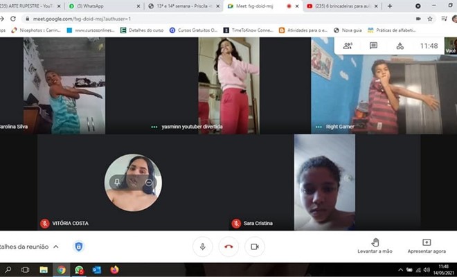 Alunos do 4� ano A