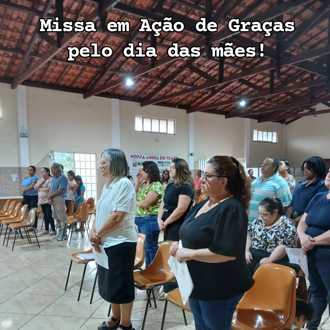 Missa em homenagem as Mes Colgio Passionista Santa Luzia