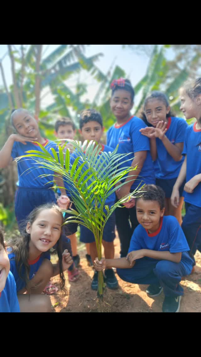 Abertura da Primavera - plantando uma rvore Colgio Passionista Santa Luzia