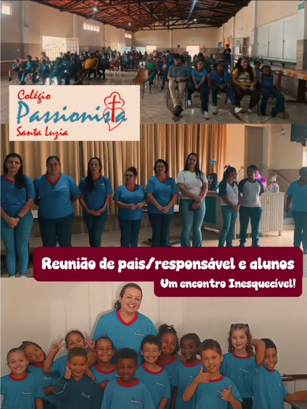 1� Reuni�o de Pais de 2026 Col�gio Passionista Santa Luzia