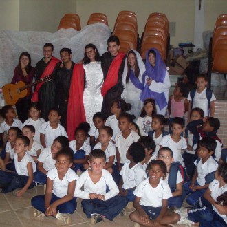 Encenao da Paixo de Cristo - Colgio Passionista Santa Luzia