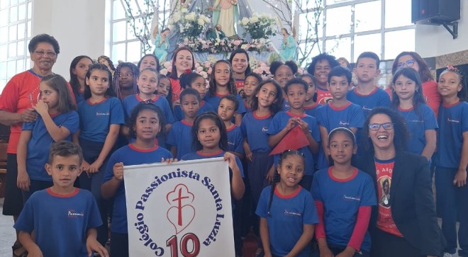 3 dia da novena de N.S. da Penha - Colgio Passionista Santa Luzia