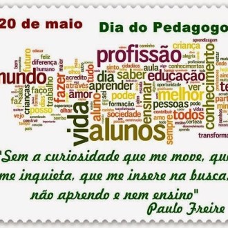 20/05 - Dia do Pedagogo - Colégio Passionista Santa Luzia 20/05 - Dia do Pedagogo - Colégio Passionista Santa Luzia